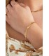 Betoverende Zilveren Armband met 3 Harten - Perfecte Accessoire voor Elegante Looks